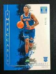 RJ Barrett [Holo Silver] #82 Basketball Cards 2019 Panini Impeccable Prices