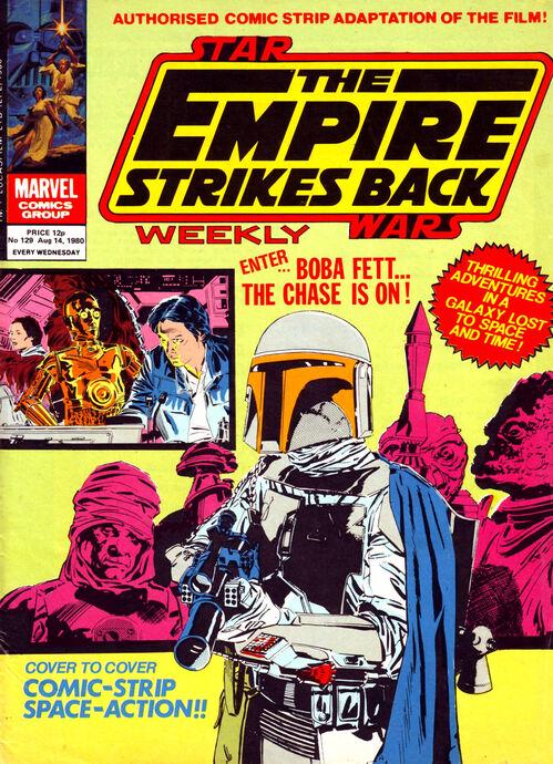 Star Wars The Empire Strikes Back Weekly #129 (1980) Comic Books Star Wars The Empire Strikes Back Weekly