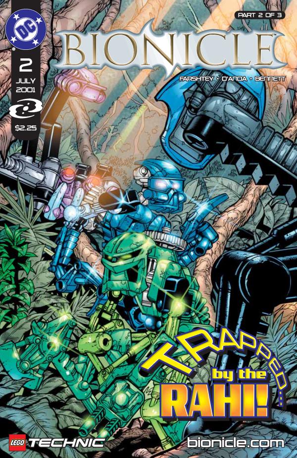 Bionicle #2 (2001) Comic Books Bionicle