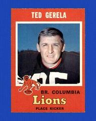 Ted Gerela #32 Football Cards 1971 O Pee Chee CFL Prices