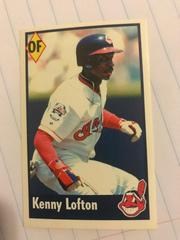 Kenny Lofton #125 Baseball Cards 1995 Fleer Panini Stickers Prices