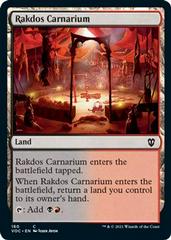 Rakdos Carnarium Magic Innistrad: Crimson Vow Commander Prices