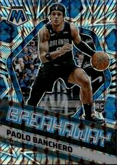 Paolo Banchero #19 Basketball Cards 2022 Panini Mosaic Breakaway Prices