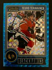 Teuvo Teravainen [Blue Cubes] #157 Hockey Cards 2014 O-Pee-Chee Platinum Prices