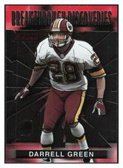 Darrell Green #BD9 Football Cards 2000 Bowman Breakthrough Discoveries Prices