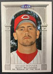 Scott Williamson [Award Winner] #436 Baseball Cards 2000 Fleer Prices