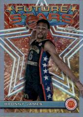 Bronny James #FS-10 Basketball Cards 2023 Topps Chrome McDonald's All American Future Stars Prices