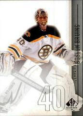 Tuukka Rask Hockey Cards 2010 SP Authentic Prices
