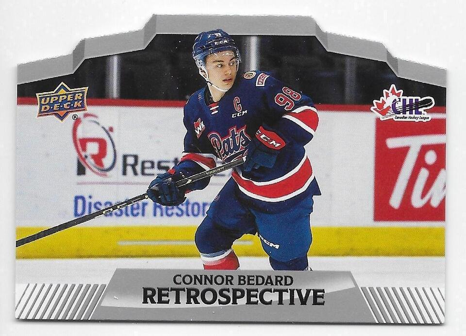 Connor Bedard #CB8 Prices | 2022 Upper Deck CHL Connor Bedard ...