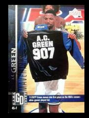 A.C. Green #205 Basketball Cards 1997 Upper Deck Prices