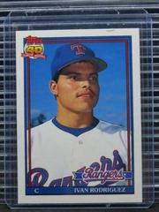 Ivan Rodriguez Baseball Cards 1991 Topps Traded Prices