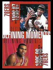 Defining Moments Philadelphia 76ers [Allen Iverson / Jerry Stackhouse / Charles Barkley / Clarence Weatherspoon] #350 Basketball Cards 1997 Upper Deck Prices
