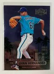 Livan Hernandez Baseball Cards 1998 Metal Universe Prices