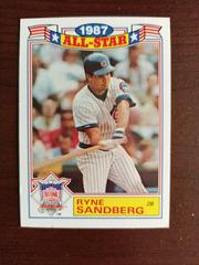 Ryne Sandberg Baseball Cards 1988 Topps Glossy Rookies Prices