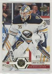 Linus Ullmark [UD Exclusives] Hockey Cards 2019 SP Authentic Upper Deck Update Prices