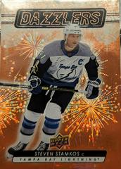 Steven Stamkos [Orange] #DZ-21 Hockey Cards 2023 Upper Deck Dazzlers Prices