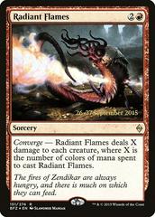 Radiant Flames [Prerelease Foil] #151 Magic Battle for Zendikar Prices