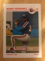 Manny Hernandez #557 Baseball Cards 1991 Impel Line Drive Prices