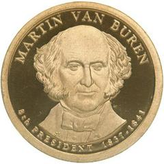 2008 S [MARTIN VAN BUREN PROOF] Coins Presidential Dollar Prices