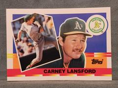 Carney Lansford Baseball Cards 1990 Topps Big Baseball Prices