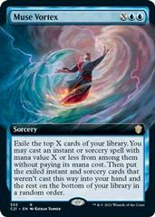Muse Vortex [Extended Art] Magic Commander 2021 Prices