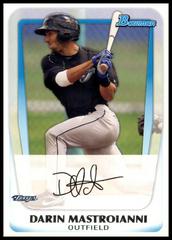 Darin Mastroianni #BP109 Baseball Cards 2011 Bowman Prospects Prices