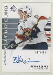 Brady Keeper [Autograph] Hockey Cards 2019 SP Authentic Prices