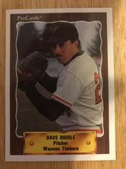Dave Riddle #2125 Baseball Cards 1990 Procards Prices