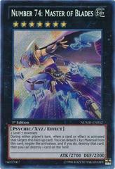 Number 74: Master of Blades [1st Edition] NUMH-EN032 YuGiOh Number Hunters Prices