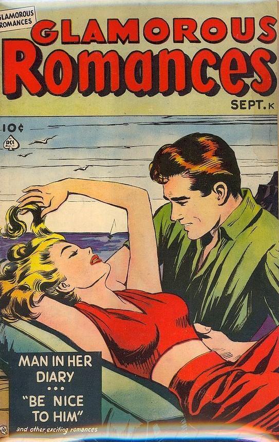 Glamorous Romances #42 (1949) Comic Books Glamorous Romances