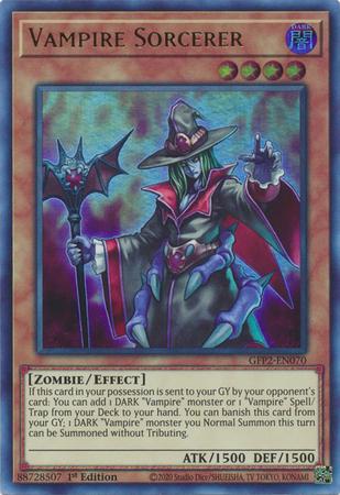 Vampire Sorcerer [1st Edition] GFP2-EN070 YuGiOh Ghosts From the Past: 2nd Haunting