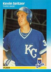 Kevin Seitzer #U-108 Baseball Cards 1987 Fleer Update Prices