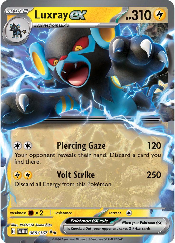 Luxray ex #68 Pokemon Twilight Masquerade