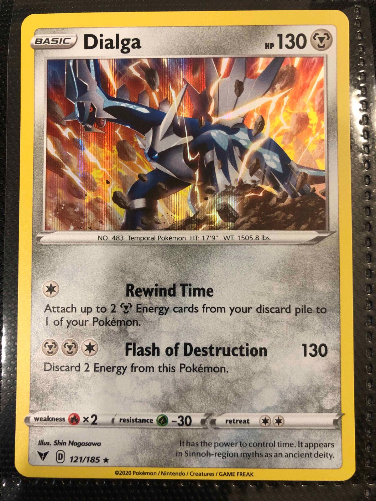 Dialga #121 Pokemon Vivid Voltage