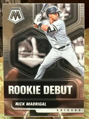 Nick Madrigal #RD16 Baseball Cards 2021 Panini Mosaic Rookie Debut Prices