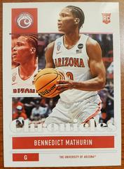 Bennedict Mathurin [Pink] Basketball Cards 2022 Panini Chronicles Draft Picks Prices