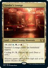 Xander's Lounge [Foil] Magic Streets of New Capenna Prices