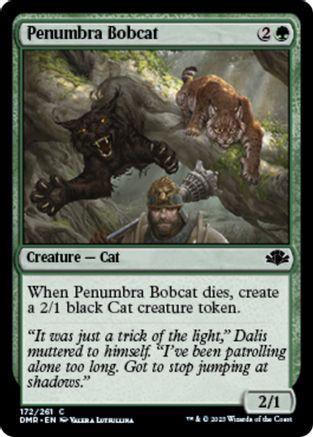 Penumbra Bobcat #172 Magic Dominaria Remastered