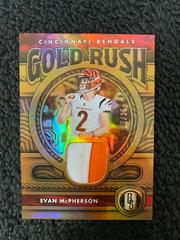 Evan McPherson [Prime] #GR-EMC Football Cards 2022 Panini Gold Standard Rush Prices