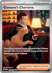 Giovanni's Charisma #204 Pokemon Scarlet & Violet 151 Prices