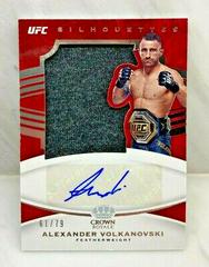 Alexander Volkanovski #CR-AVK Ufc Cards 2021 Panini Chronicles UFC Crown Royale Silhouettes Prices
