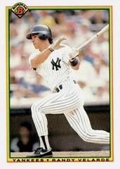 Randy Velarde Baseball Cards 1990 Bowman Prices