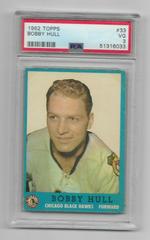 Bobby Hull Hockey Cards 1962 Topps Prices