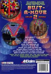 Back Cover | Bust-A-Move 2 [Long Box] Playstation