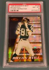 Bryan Still [Atomic Refractor] #139 Football Cards 1996 Bowman's Best Prices