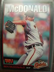 Ben McDonald #145 Baseball Cards 1993 Panini Donruss Triple Play Prices