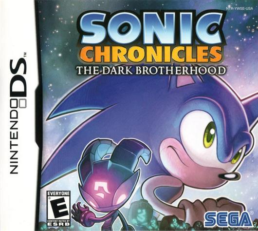 Sonic Chronicles The Dark Brotherhood Cover Art