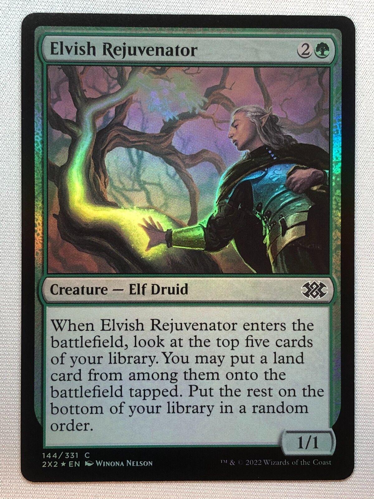 Elvish Rejuvenator [Foil] #144 Prices | Magic Double Masters 2022 ...