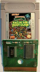 Cartridge And Motherboard  | Teenage Mutant Ninja Turtles Fall of the Foot Clan GameBoy