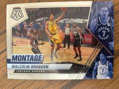 Malcom Brogdon #25 Basketball Cards 2020 Panini Mosaic Montage Prices